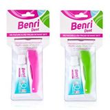 Benri Dent Diş Macunu Diş Fırçası Seyahat Seti (Asortili)
