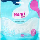 Benri Dent Kürdanlı Diş İpi 120'li İnce İp Yapısı ile Ağız ve Diş Bakımında Güvenli Temizlik