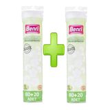 Benri Organik Makyaj Temizleme Pamuğu 100 Adet X 2