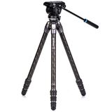 Benro TTOR24CLVS4PRO Tortoise Kaplumbağa Karbon Video Tripod Kit