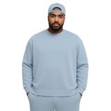 Benroma 3 İplik Penye Büyük Beden Unisex Sweatshirt BISYET2BNRW1, Bebe Mavisi, XL