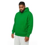Benroma 3 İplik Penye Büyük Beden Unisex Sweatshirt KAPYET2EBNRQ2, Yeşil, M