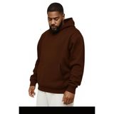 BENROMA 3 İplik Penye Büyük Beden Unisex Sweatshırt,Kahverengi M KAPYET2EBNRQ2