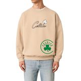 BENROMA 3 İplik Penye Celtıcs Baskılı Unisex Sweatshırt
