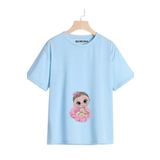 BENROMA Baskılı Hamile T-Shirt