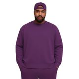 BENROMA Büyük Beden Unisex Sweatshirt, Mor, 3XL, BISYET2BNRW1