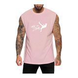 BENROMA Futbolcu Baskılı Kolsuz Tişört, MHSBNR30, Pembe, L