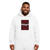 BENROMA Kilim Desen Baskılı Büyük Beden Unisex Sweatshirt, Beyaz, M