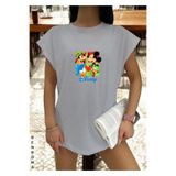BENROMA Kolsuz Tişört Baskılı, ADOKLSZBYN16, Gri, M