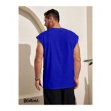 BENROMA Kolsuz Tişört, MHSBNR11, Saks Mavisi, S
