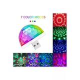Bentley Continental Gt Uyumlu Müziğe Ve Sese Duyarlı Usb Girişli Araç Içi Mini Disko Topu Parti
