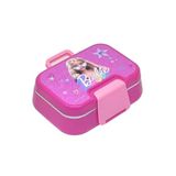 Bento 1030Ml Lunchbox Barbie Temalı Lisanslı Tek Katlı 2 Bölmeli Paslanmaz Çelik Sefer Tası Yemek Kutu