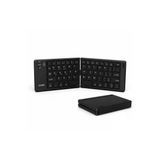 Bentra Katlanabilir Bluetooth Klavye Şarjlı Kablosuz Telefon Tablet Uyumlu Standlı Mini Klavye