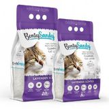 BentySandy 10 lt Lavanta Kokulu Kalın Kedi Kumu