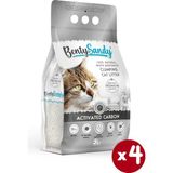 BentySandy Aktif Karbonlu Topaklanan 5x4 lt Kedi Kumu