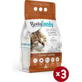 BentySandy Kahve Kokulu 3x5 lt Kedi Kumu