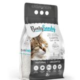 BentySandy Naturel Kokusuz Topaklaşan İnce Taneli 5 lt Kedi Kumu
