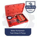 Benzinli Motor Kompresör Test Cihazi 8 Parca