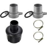 Benzinli Su Motoru Hortum Rekor Takım Seti Metal 1,5"
