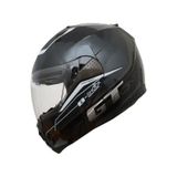 Beon B700 B-Shock Çene Açılır Vizörlü Kask Gri/Siyah - XL
