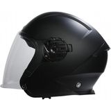 Beon Çenesiz Vizörlü Yazlık Kask [B203] [mat Siyah]