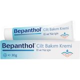 Bepanthol Cilt Bakım Kremi 30 gr Tüm Cilt Tiplerine Uygun El ve Yüz Bakımı İçin Etkili