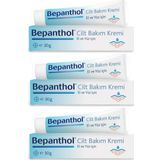 Bepanthol Cilt Bakım Kremi 30Gr X 3 Adet - Tüm Cilt Tiplerine Uygun, El Ve Günlük Yüz Bakım