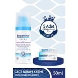 Bepanthol Derma Gece Bakım Kremi 50 ml + 5 Adet Cilt Bakım Kremi 3.5 g