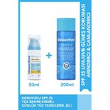 Bepanthol Derma Nemlendirici & Besleyici SPF 25 Günlük Yüz Kremi 50 ML + Derma & Canlandırıcı Günlük Yüz Temizleme Jeli 200 ML