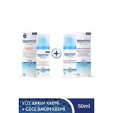 Bepanthol Derma Nemlendirici & Besleyici SPF 25 Günlük Yüz Kremi 50ML + Derma Gece Bakım Kremi 50ML