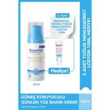 Bepanthol Derma Nemlendirici SPF25 Günlük Yüz Bakım Kremi & 5 Adet Yoğun Nemlendirici Losyon 10 ml