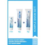 Bepanthol Derma Onarıcı Bakım Merhemi 30 Gr + Derma Cilt Bakım Kremi 30 Gr + Derma Dudak Bakım Kremi 7,5 Ml