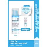 Bepanthol Derma Yoğun Nemlendirici Gece Yüz Bakım Kremi 50ml & 5 adet Günlük Yoğun Nemlendirici Losyon 10 ml