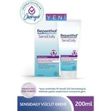 Bepanthol SensiDaily Nemlendirici Vücut Kremi 200ML Çok Kuru ve Hassas Ciltler İçin Özel Bakım