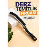 Beppu İnce Başlıklı Detay Fırçası Fayans Derz Arası Duşakabin Lavabo Pencere Rayı Temizleyici Aparatı