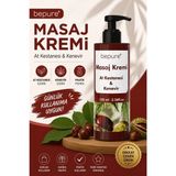 Bepure At Kestanesi ve Kenevir İçeren Masaj Kremi 100 ml Pratik Pompa ile Günlük Kullanıma Uygun