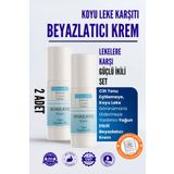 Bepure Beyazlatıcı Krem, Cilt, Tüm Vücut Ve Genital Bölge Beyazlatıcı Ve Leke Kremi, 200Ml (2X100Ml)