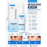 Bepure Beyazlatıcı Krem, Cilt, Tüm Vücut ve Genital Bölge ve Leke Kremi, Whitening 100 ml