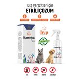 Ber vet pet Hamelyn Bit-Pire-Kene Spreyi 100ml Doğal Koruma Kedi Köpek Kuş Tavşan Uyumlu