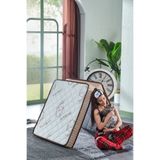 Bera Yatak Deluxe Bej Süngerli Katlanır Yatak, Yer Yatağı, Misafir Yatağı, Kamp Yatağı, Sünger Yatak, 13-14 Cm