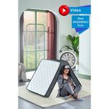 Bera Yatak Deluxe Gri 100x200 Süngerli Katlanır Yatak, Yer Yatağı, Misafir Yatağı, Kamp Yatağı, Sünger Yatak 13-14 Cm - 100 x 200 cm
