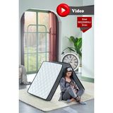 Bera Yatak Deluxe Gri 70x180 Süngerli Katlanır Yatak, Yer Yatağı, Misafir Yatağı, Kamp Yatağı, Sünger Yatak 13-14 Cm - 70 x 180 cm