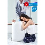 Bera Yatak Megalüks Boyun Fıtığı Boyun Düzleşmesi Için Mega Boy Ortopedik Visco Yastık 59X39X15CM - 59 x 39 cm - Beyaz