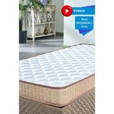 Bera Yatak Mrs. Lotus Lux 90x200 Sünger Yatak, Yavrulu Yatak, Büyüyen Beşik Yatak, 13-14 Cm - 90 x 200 cm - Beyaz