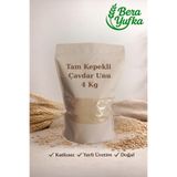 Bera Yufka Yayla Köylerinden Gelen Katkısız Kepekli Çavdar Unu 4 KG