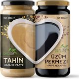 Beralife Muhteşem İkili Tahin 450 gr + Üzüm Pekmezi 650 gr - 1,1 kg