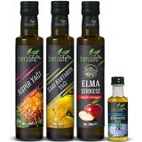 Beralife Yağ + Sirke 4'lü - 770 ml
