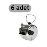 BERAT berat3647 Zikirmatik - Metal Zikirmatik - Sayaçmatik - 6 Adet