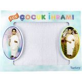 Berat Hac Ihram.çocuk Ihramı.pamuklu Ihram.umre ve Hac Ihramı. 1 Adet - Antik Beyaz - Standart