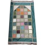Berat Seccade - Namazlık - Kırk Yama Seccade - Astarlı Seccade - 1 Adet - 70 x 110 cm - Renkli